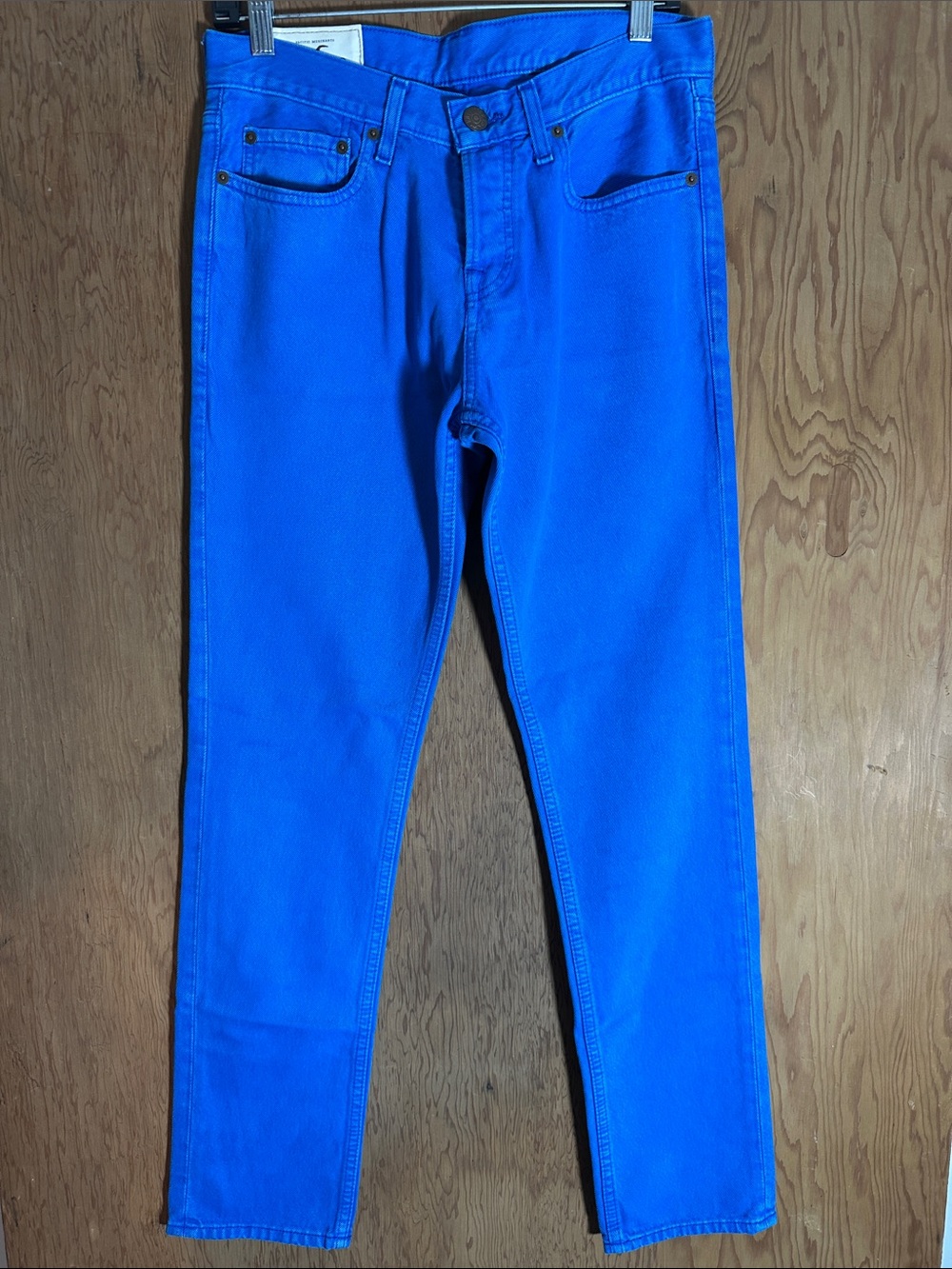 Hollister Men's Bright Blue Slim Jeans